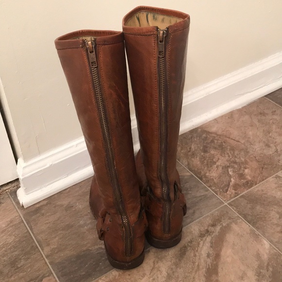 Frye Philip Harness Tall Riding Boot - Picture 6 of 7